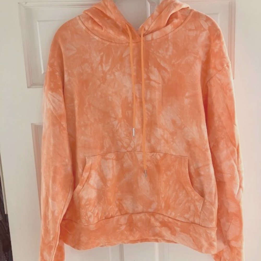 Anthropologie 4-season  Peach/White Hoodie
